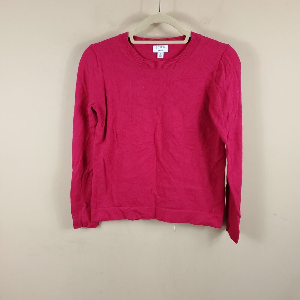 J. Crew Cotton-wool Teddie sweater in Pink Size S